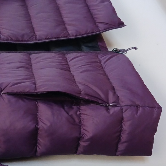 Eddie Bauer Cirruslite Down Jacket Puffer Purple Size M - Picture 5 of 12